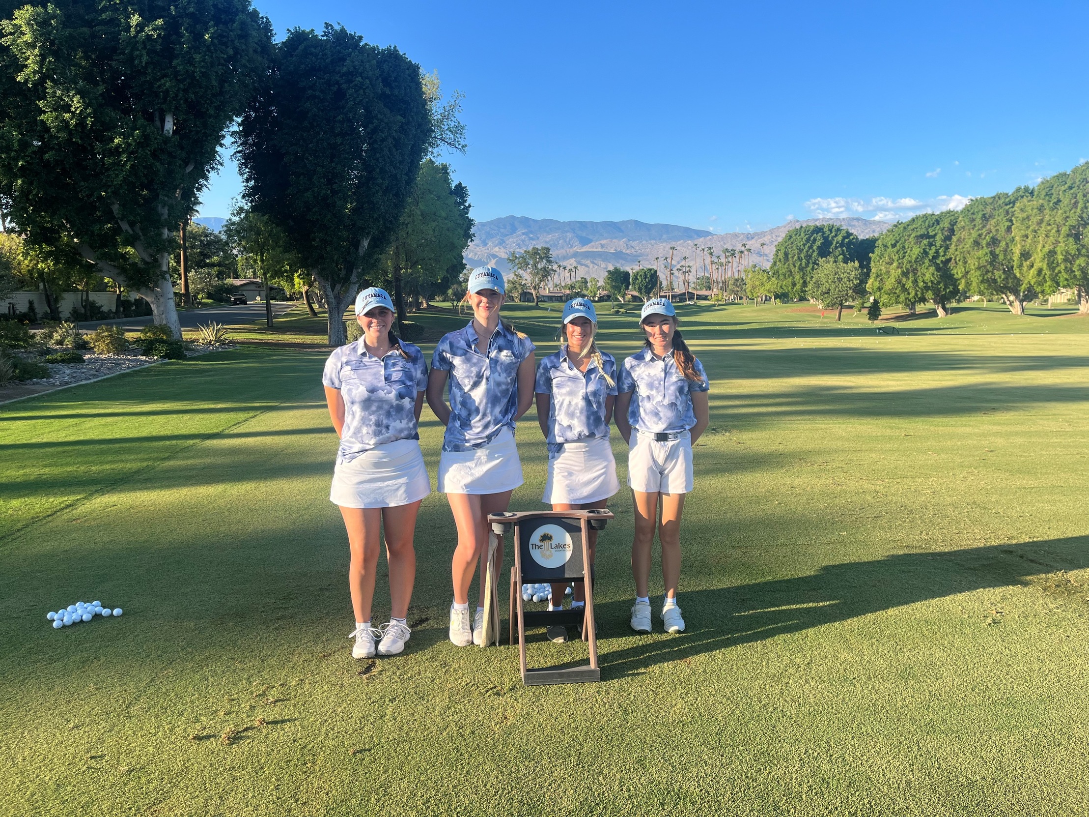 Cuyamaca Women's Golf come out swinging